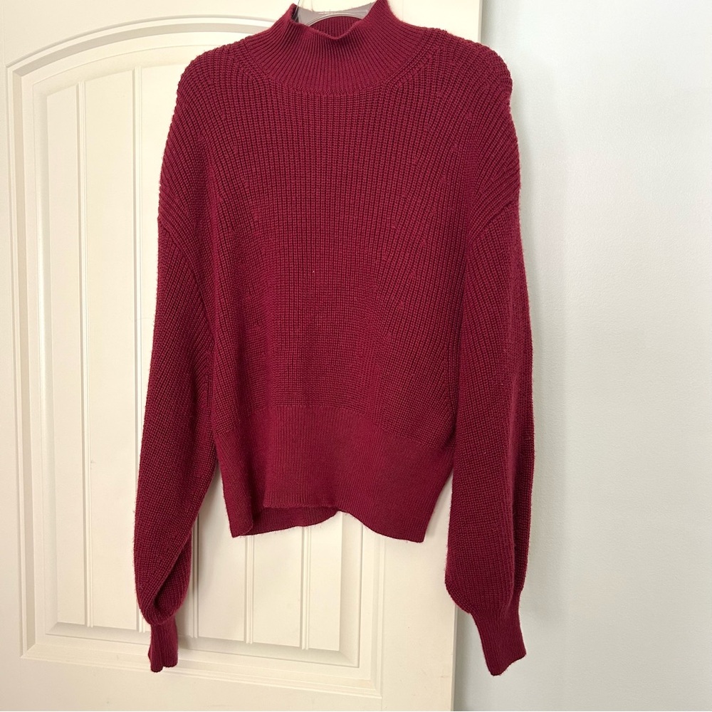 Banana Republic Rich Red Turtleneck Sweater